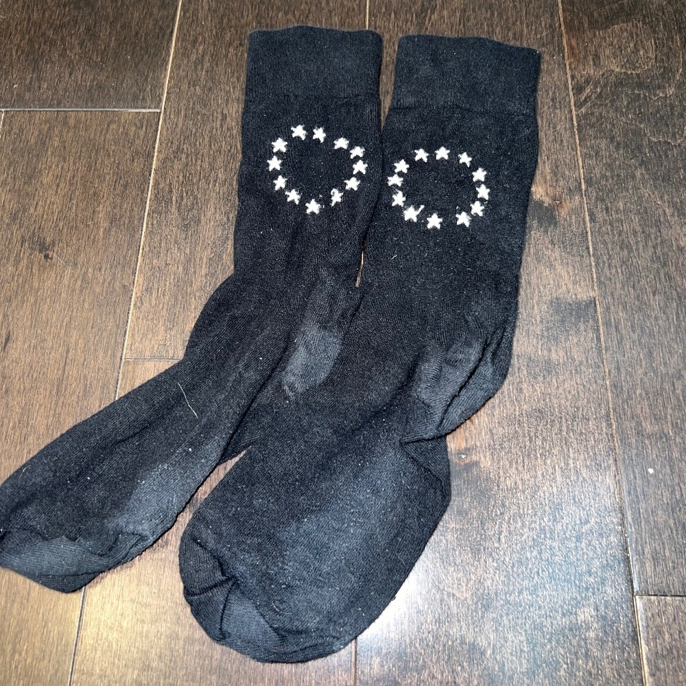 Études - Gently Used Socks - Black O/S - Men's/Unisex - 80% OFF SALE